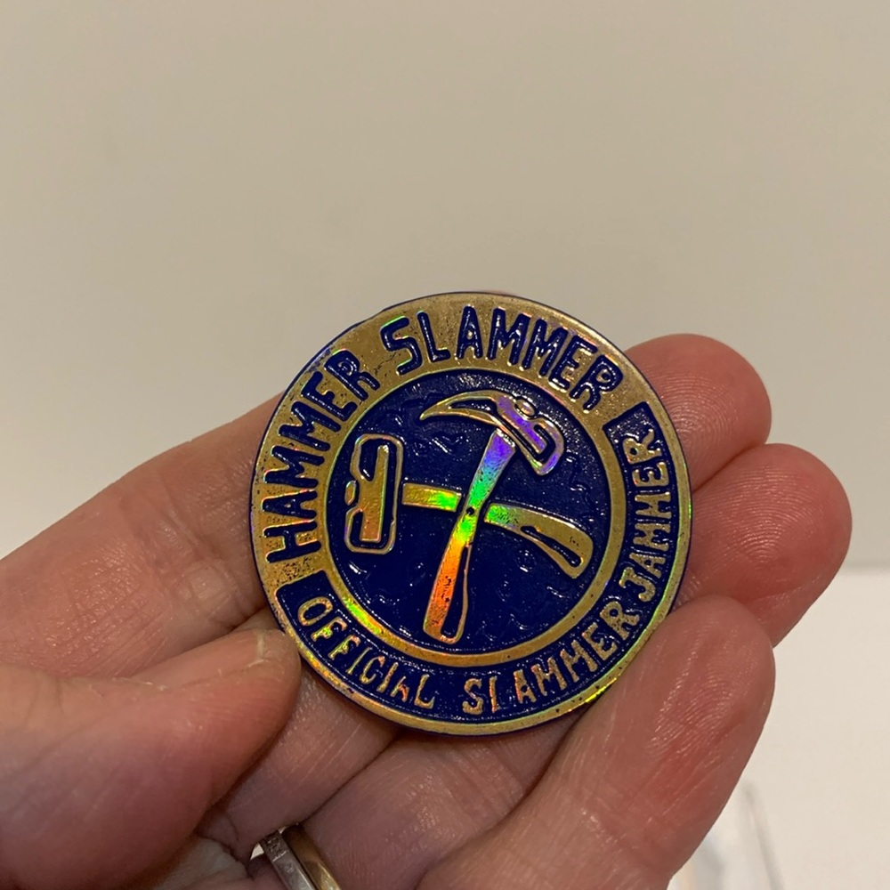 hammer slammer OFFICIAL SLAMMER JAMMER blue bronze